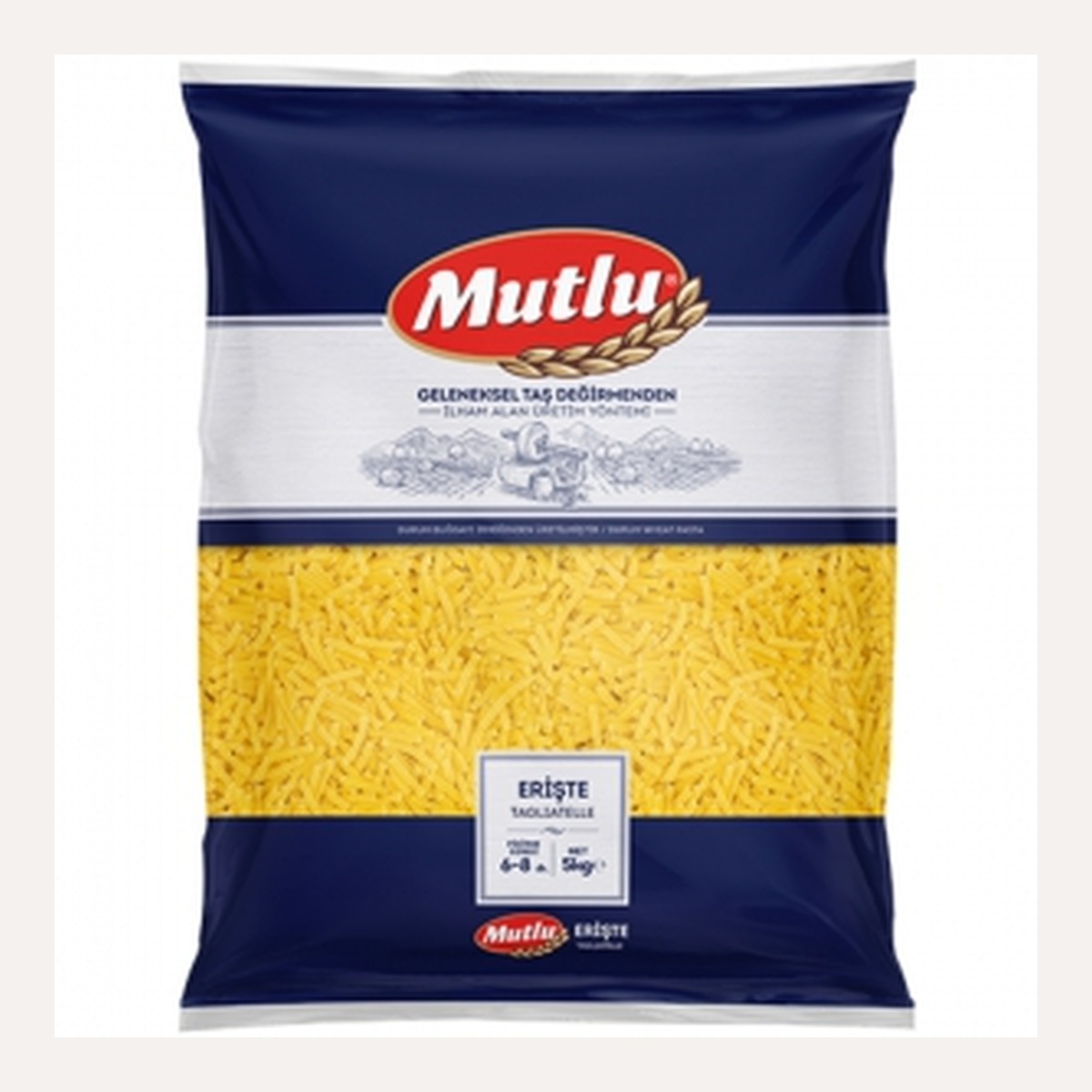 Mutlu Erişte Makarna 5 Kg
