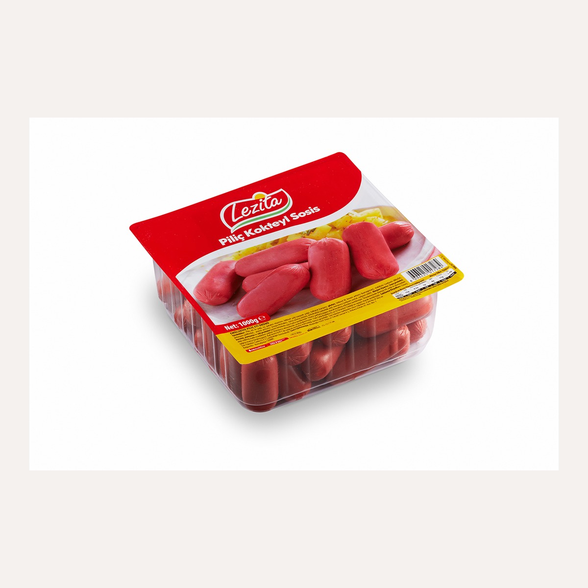 Lezita Piliç Kokteyl Sosis 1000 Gr
