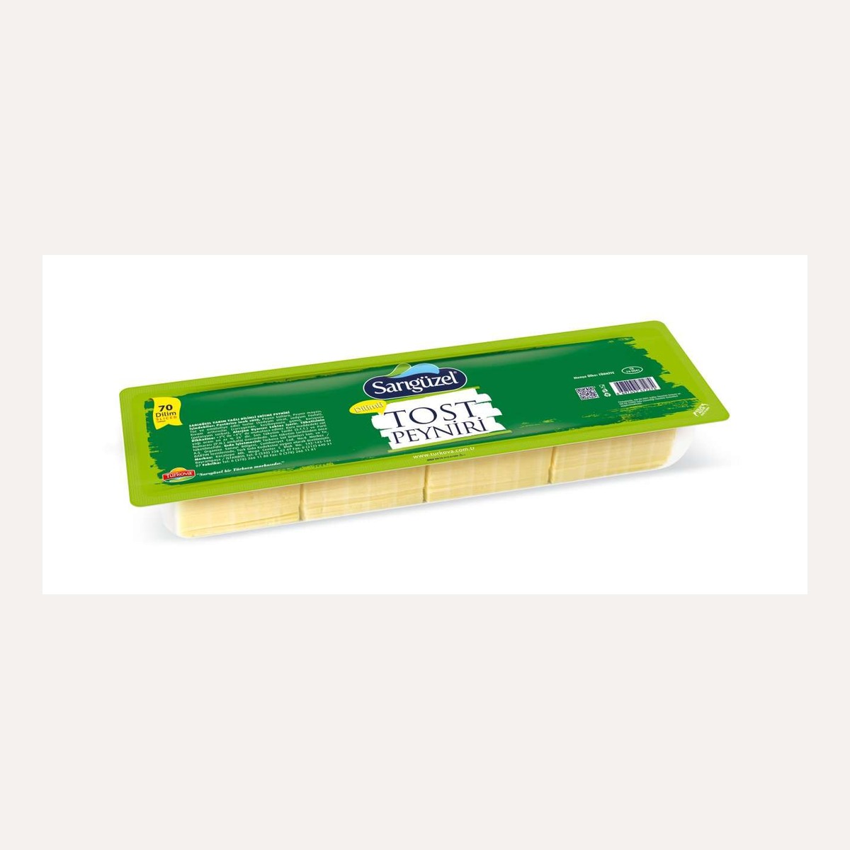 Sarıgüzel Dilimli Tost Peyniri 1000 GR (70 Dilim)