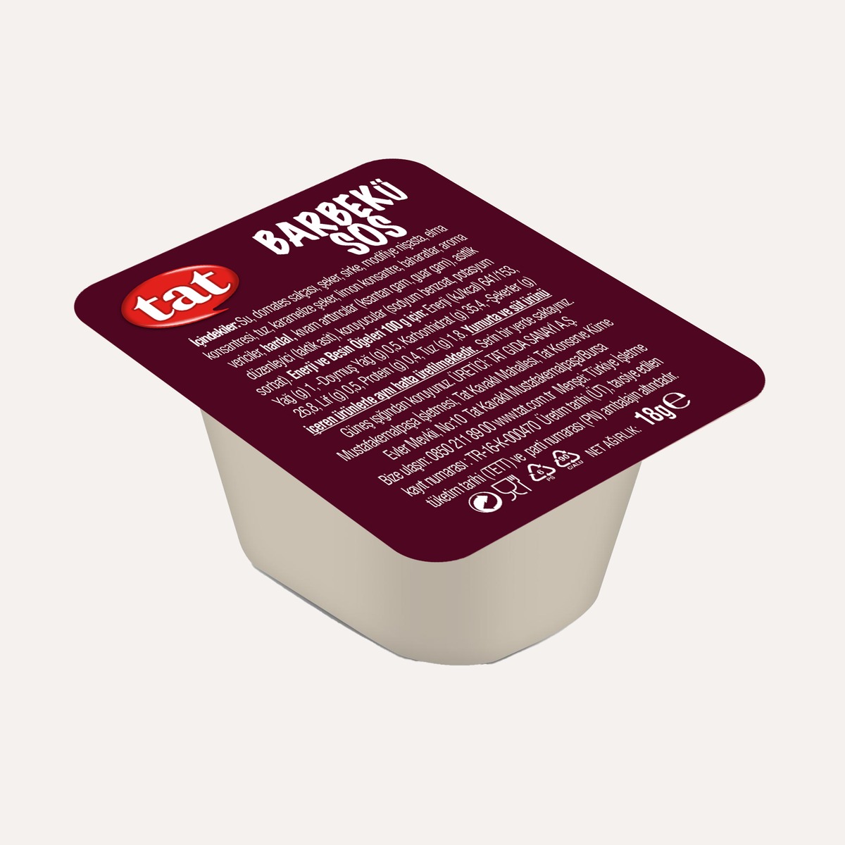 Tat Barbekü Sos 18 GR (Kuvet)