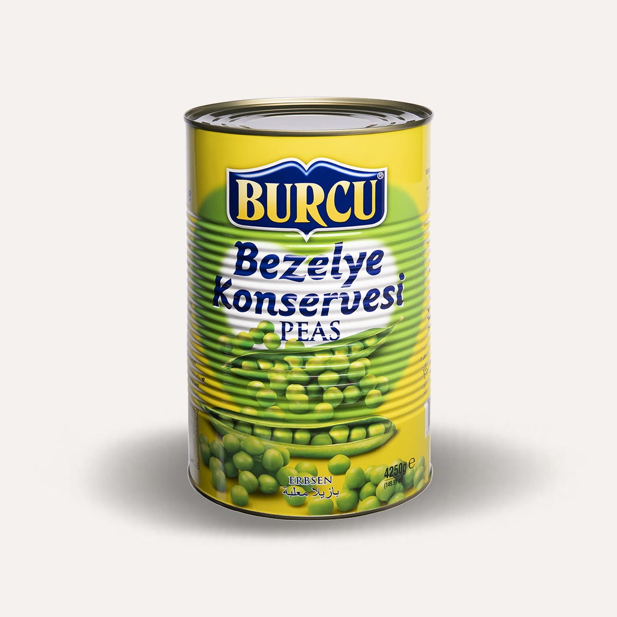 Burcu Bezelye Konservesi 4250 GR