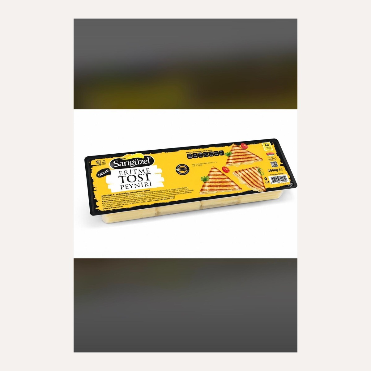 Sarıgüzel Eritme Tost Peyniri 1000 GR