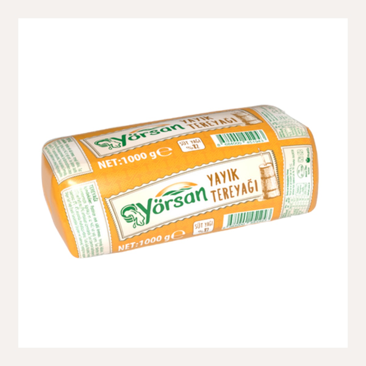 Yörsan Yayık Tereyağı 1000 GR